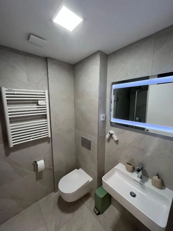 Kupatilo apartmana Pine & Peak na Zlatiboru